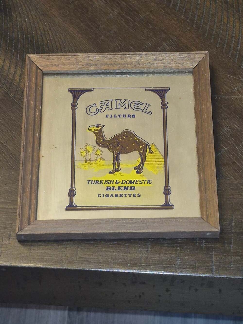 Camel Filters Cigarettes Vintage Advertising Wall Mirror Sign